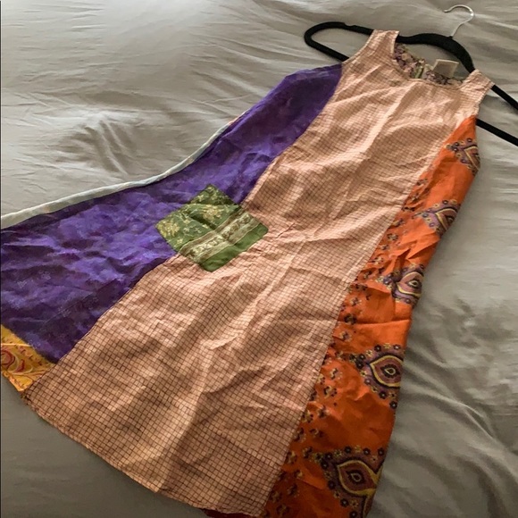 Sacred Threads Dresses & Skirts - Vintage silk dress